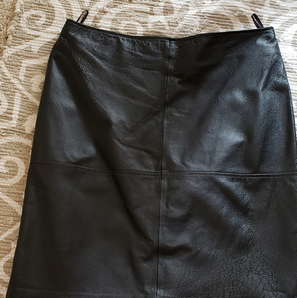 Leather Skirt